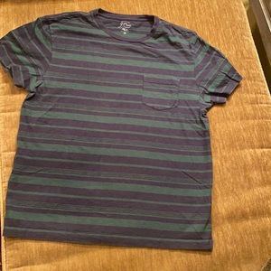Jcrew 100% cotton men striped T-shirt